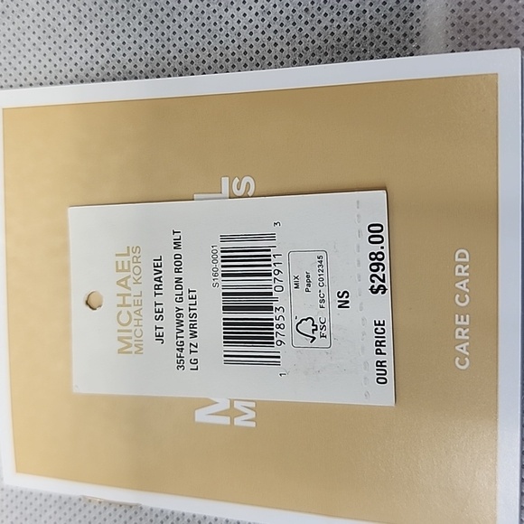 MICHAEL KORS LARGE WRISTLET BEAUTIFUL & 2 MK FRAGRANCES. (NWT) Dust bag - Picture 9 of 10